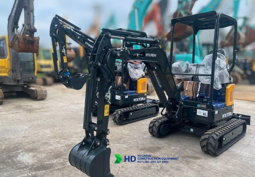 Máy xúc đào bánh xích Hyundai HX17AZ