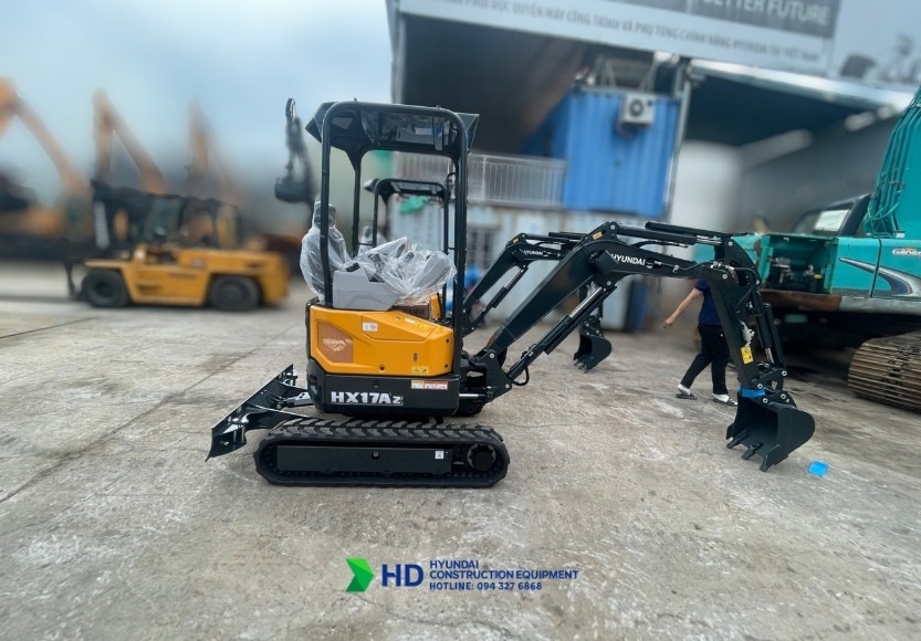Máy xúc đào bánh xích Hyundai HX17AZ