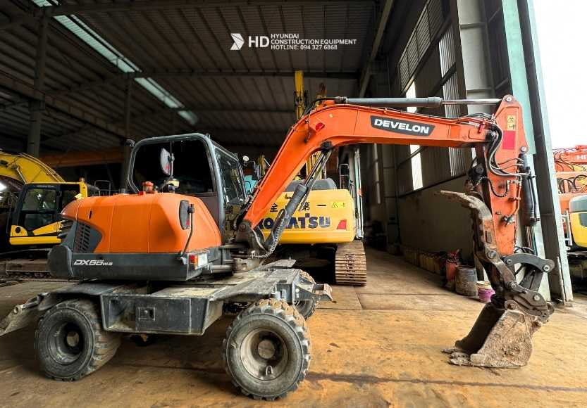Máy xúc Doosan - Develon cũ