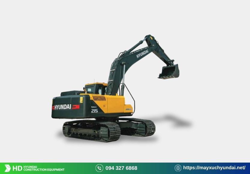 Máy xúc Hyundai bánh xích R215